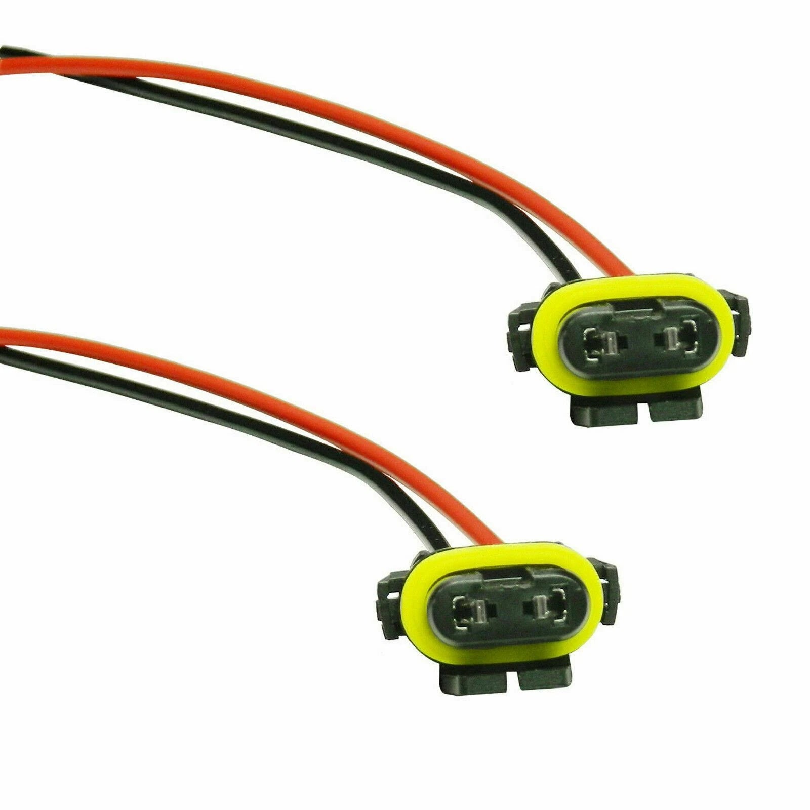 2-Pack Headlight Fog Light Adapter Connector for 9005/9006 (Fits 2005-2015)
