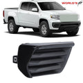 Front Passenger Side Fog Light Cover for Chevy Colorado (2021–2022) Black Trim