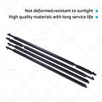 Set of 4 Weatherstrip Trim Seal Strips for Toyota RAV4 (2009–2012)