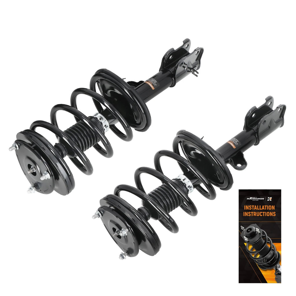 2X Front Strut Coil Spring Assembly for Hyundai Santa Fe (2007–2009)