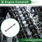 Exhaust Engine Camshaft for Jeep Cherokee (2017) No. 5184377AG