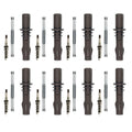 NGK 8 G-Power Platinum Spark Plugs & Denso Coil Boots Kit for Ford Explorer F-150