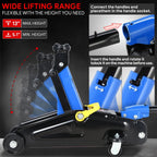 2 Ton Low Profile Hydraulic Floor Jack for Truck SUV Pickup