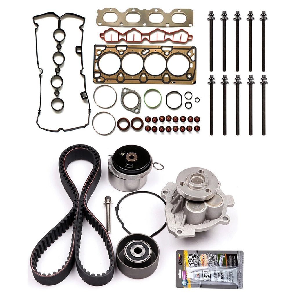 Head Gasket Set with Timing Belt Kit and Water Pump for Chevrolet Aveo (2009–2011)