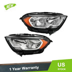 Set of 2 Halogen Headlights for Ford EcoSport S Sport (2018–2022)