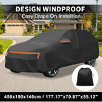 Waterproof Car Cover for Mazda CX-30 (2020–2023) - Aluminum Film, Zipper