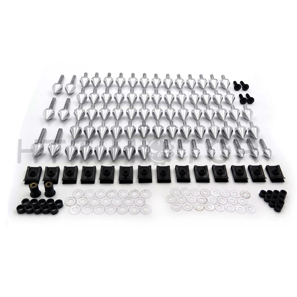 Complete Spike Fairing Bolt Kit for Suzuki Honda