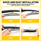 Rear Window Wiper Arm & Blade for GMC Terrain Chevrolet Equinox (2010-2017)