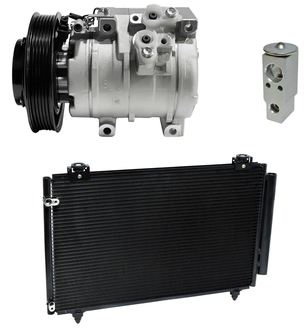 AC Compressor Kit with Condenser for Toyota Corolla 1.8L (2008–2013)