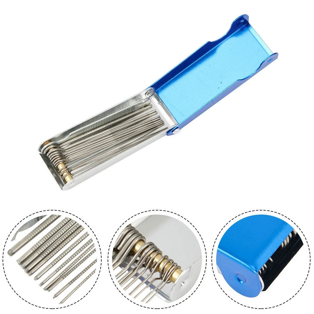 Carb Jet Cleaning Tool Set for Motorcycle ATV (Carburetor Wire Cleaner)