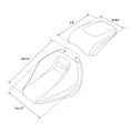 Black Driver & Passenger Seat for Harley Breakout FXBR FXBRS (2018–2023)