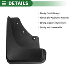 Mud Flaps Splash Guards for Ford Escape (2010–2013) w/ Mount Accessories