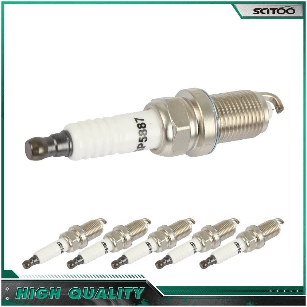 Set of 6 Iridium Spark Plugs for Mazda 626 2.5L (1998–2002) & Millenia 2.3L (1995–2002)