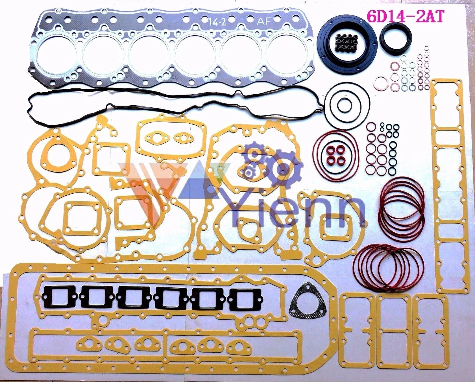 Overhaul Rebuild Kit 6D14 6D14T for Mitsubishi Kato HD800-5 HD700SE