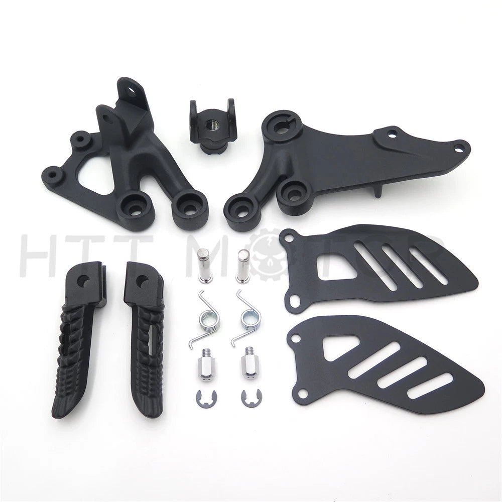 Front Rider Foot Pegs Footrest Bracket for Suzuki GSXR 600 750 (2006–2010)