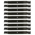 Set of 9 Heavy Duty Toothed Blades for Scag (Fits 48112 48113)