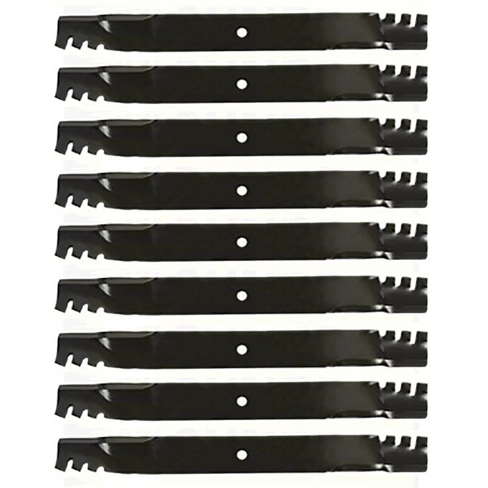 Set of 9 Heavy Duty Toothed Blades for Scag (Fits 48112 48113)