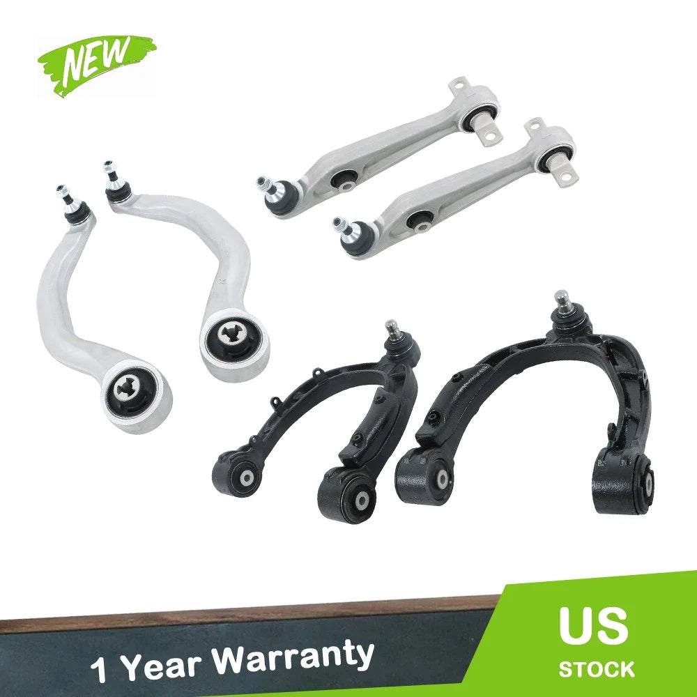 Set of 6 Control Arms w/ Ball Joints for Tesla Model 3 (2017–2021) 104432600G