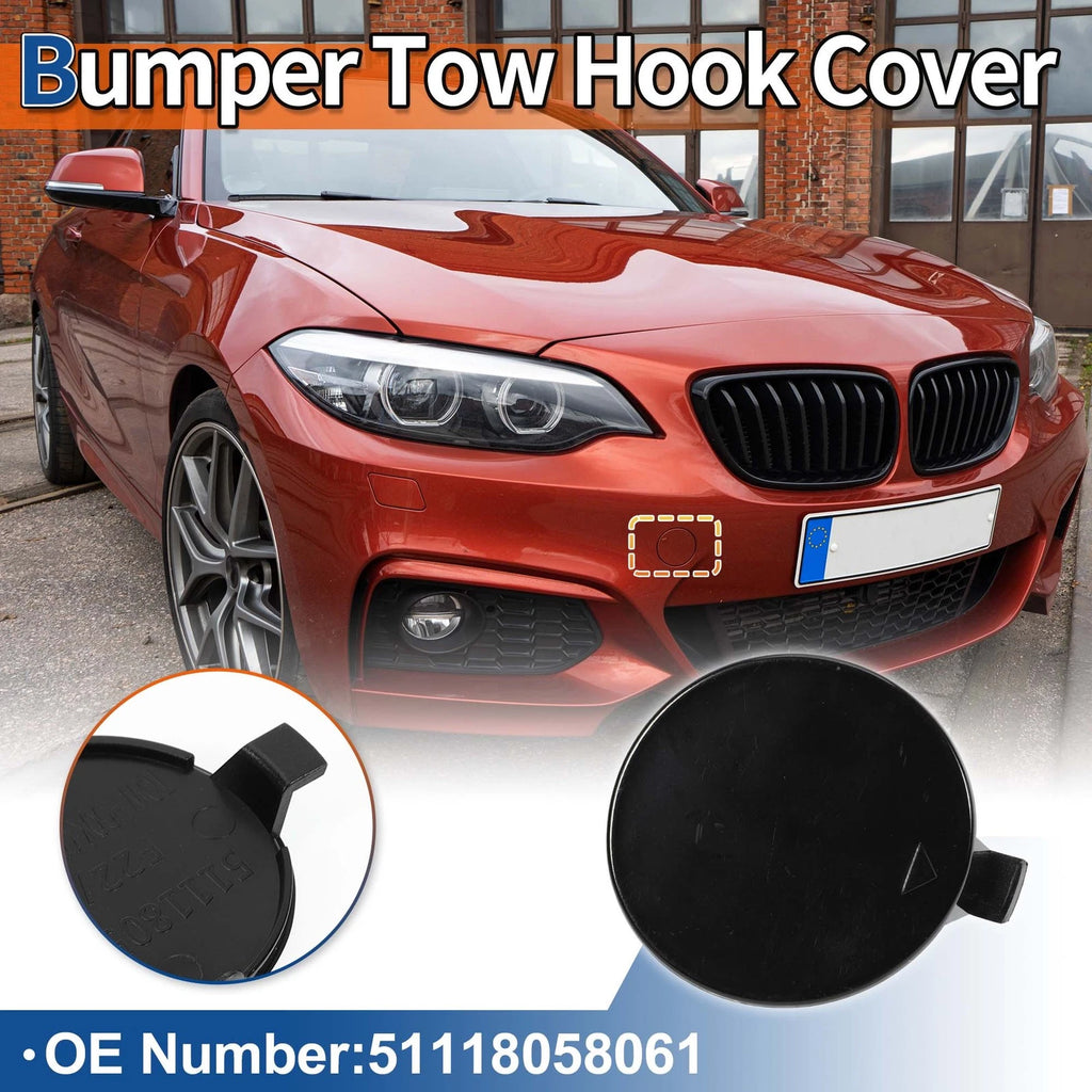 Tow Hook Cover for BMW 2 Series (2014–2021) No. 51118053828 Unpainted