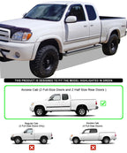 5-Inch Running Boards for Toyota Tundra Access Cab (2000-2006)