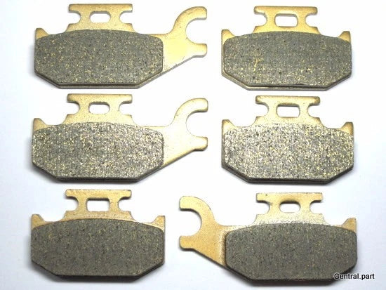 Set of 4 MC Front Rear Brake Pads for Can Am Renegade 500 800 DS 650X (2007–2011)