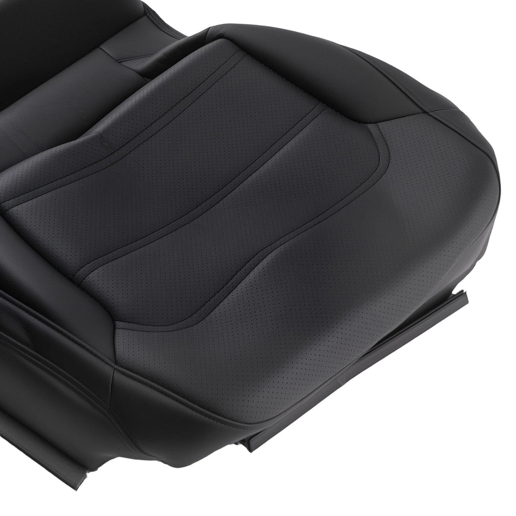 Black Leather Driver Seat Cover for VW Passat Highline (2012–2020)