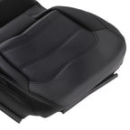 Black Leather Driver Seat Cover for VW Passat Highline (2012–2020)