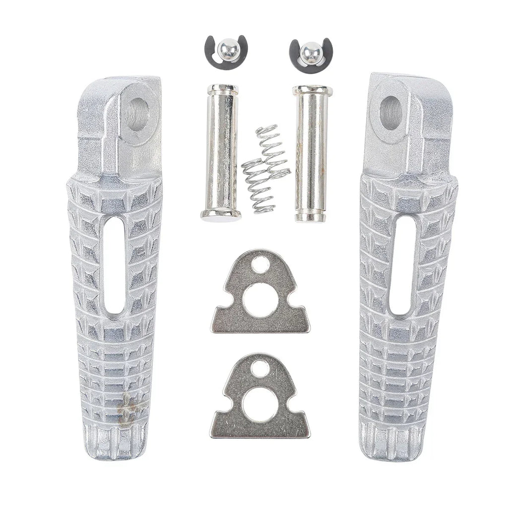 Rear Passenger Footrests Footpegs Bracket Set for Suzuki GSXR1000 (2007-2008)