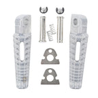 Rear Passenger Footrests Footpegs Bracket Set for Suzuki GSXR1000 (2007-2008)