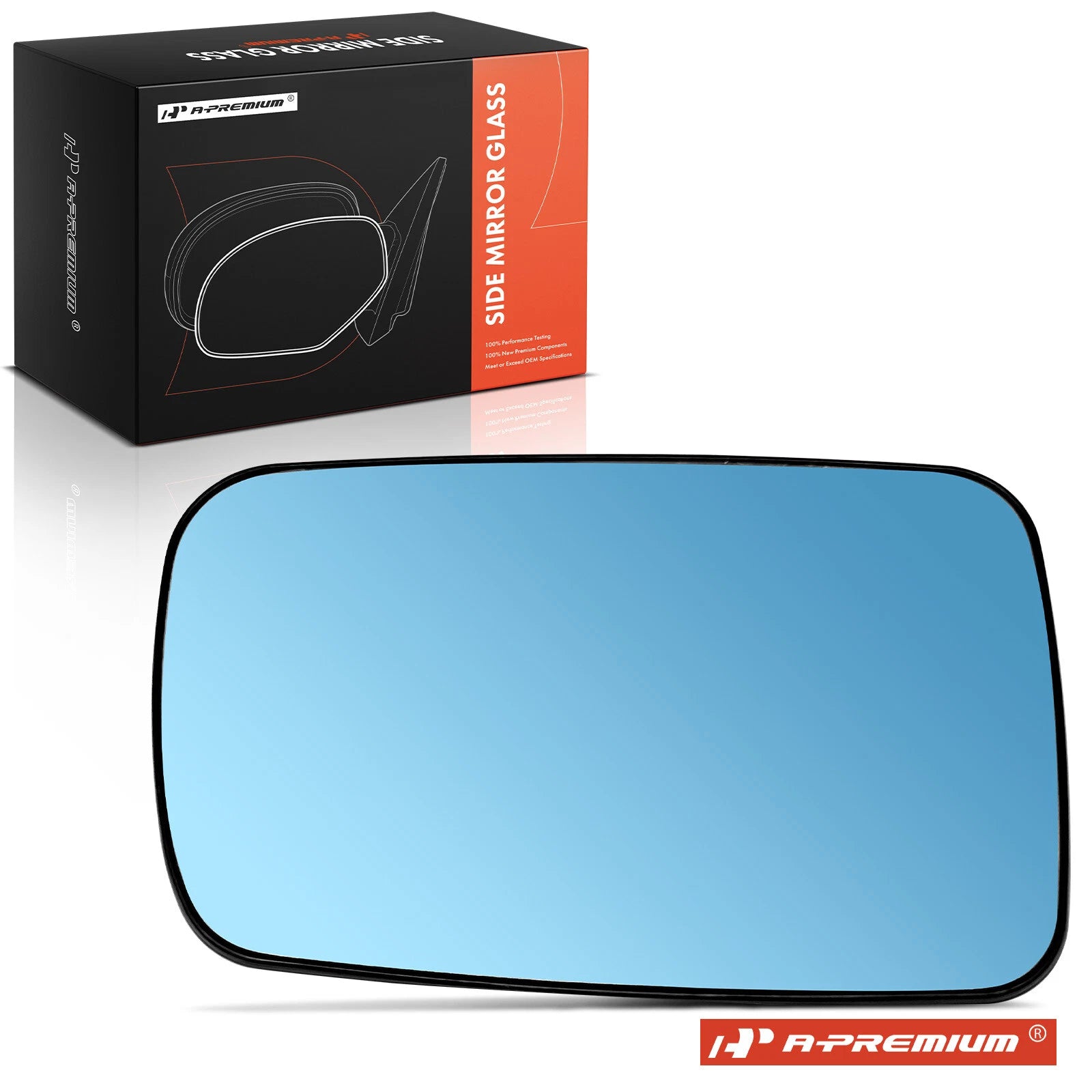Heated Blue Power Mirror Glass for BMW E46 E65 (1998–2006)