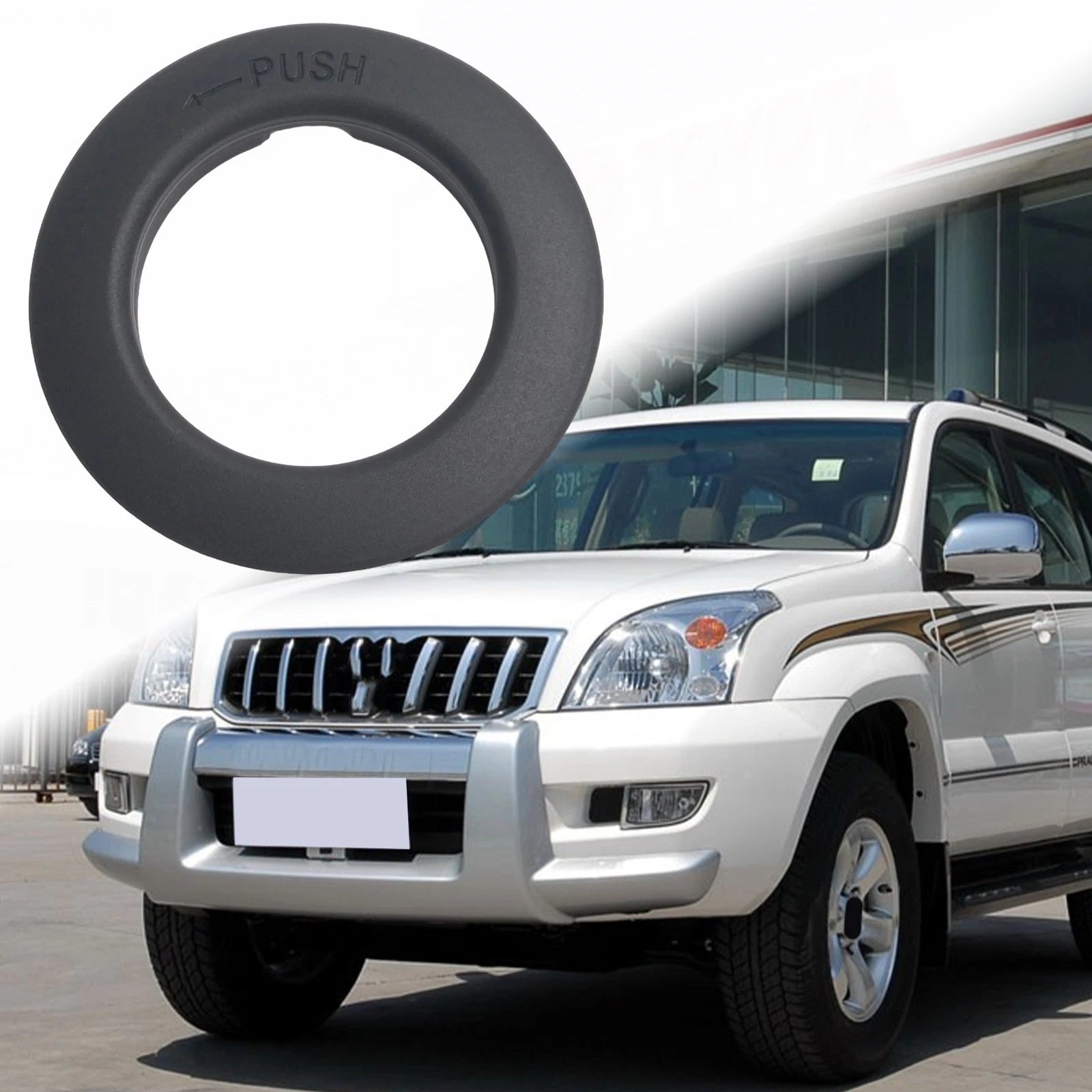 Ignition Switch Key Hole Trim Ring Cover for Toyota Land Cruiser LC100 (1998–2007)