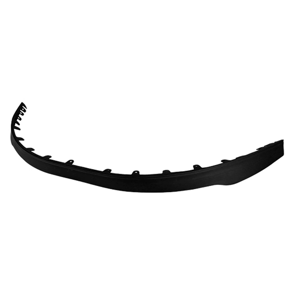 Replacement Black Textured Polypropylene Front Spoiler (See compatibility Chart)