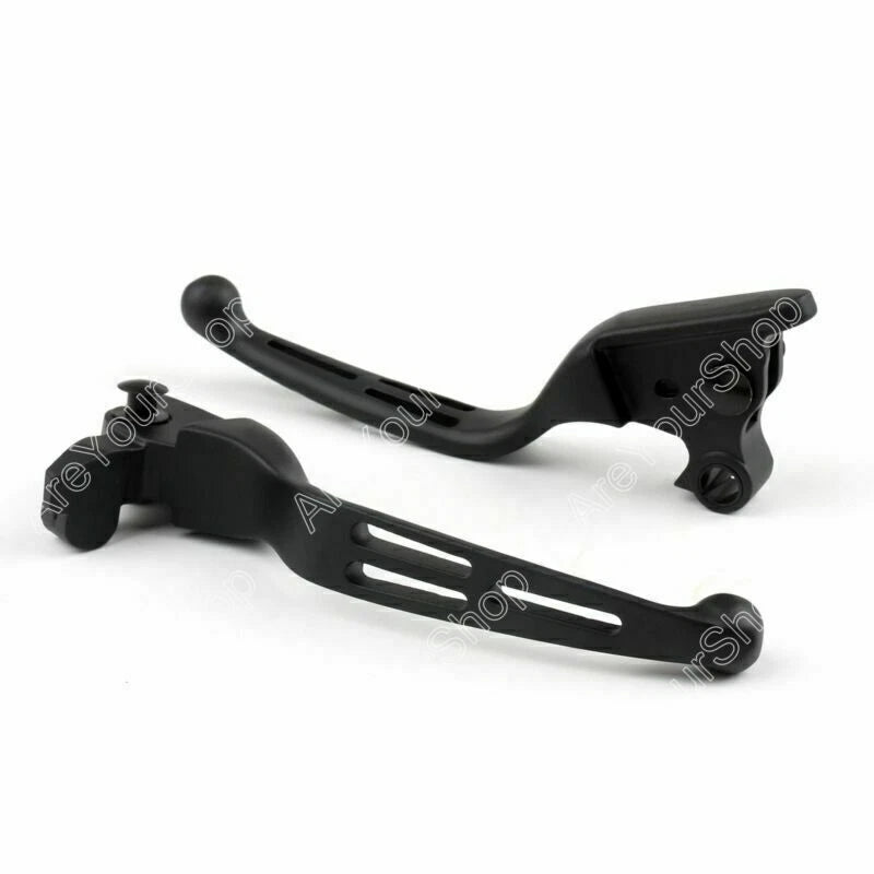 Brake Clutch Levers for Harley Road King FLHR Electra Glide (2008–2013) T9 Black