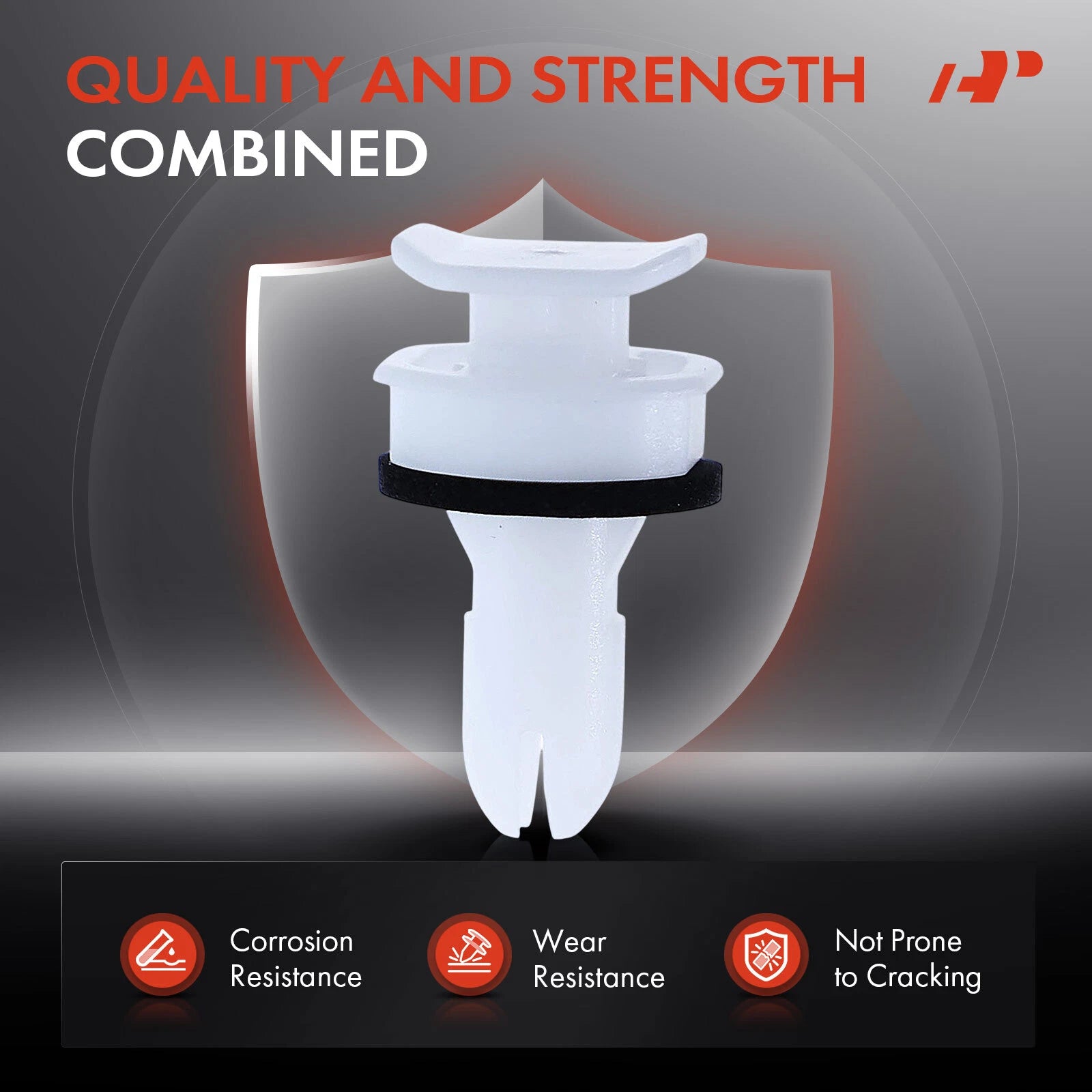 30Pcs Nylon Rocker Moulding Retainer Clips for Honda Pilot Acura