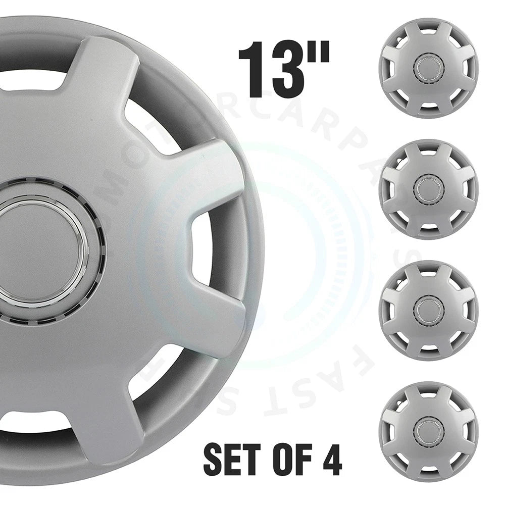 Set of 4 Wheel Hub Caps for R13 Tire 13" Wheel
