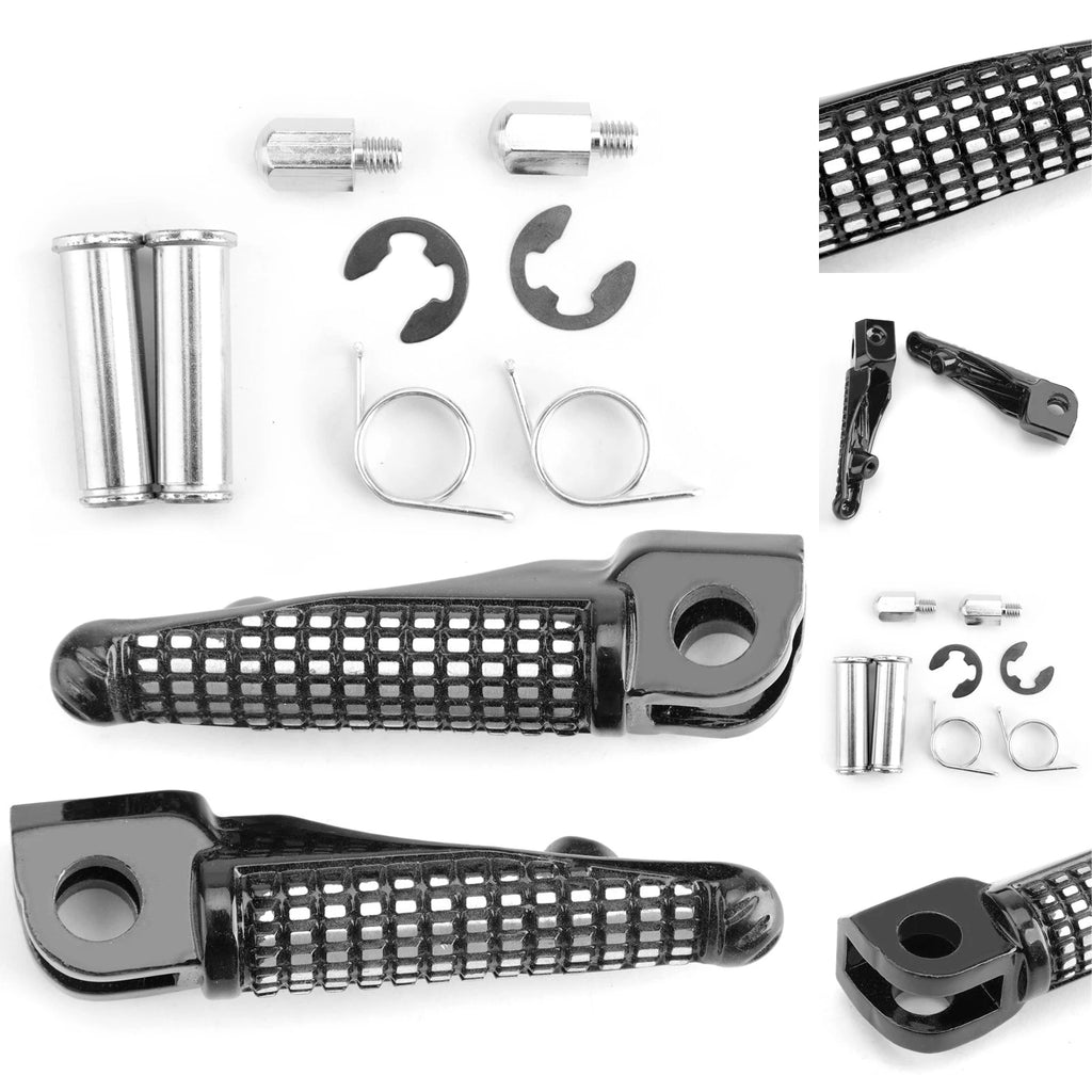 Front Foot Peg Footrest for Kawasaki ZX6R Z750 Z1000 ZX9R ZX10R Ninja 250 (2000–2023)