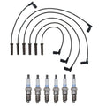 Denso 7mm Wire Set & 6 Platinum TT Spark Plugs for Chevy Pontiac 3.4L V6 (1996–2005)