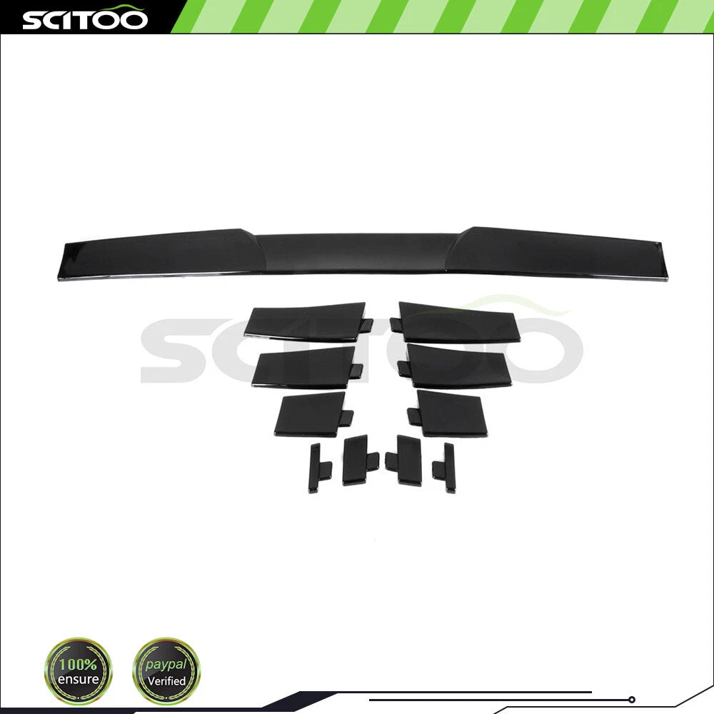 Adjustable Rear Trunk Spoiler Lip for Sedan Car (Universal)