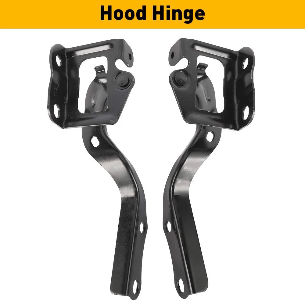 Front Hood Hinge Pair for Toyota Prius (2010–2015) TO1236167 TO1236168 Black