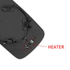 Heated Right Mirror w/ Backing Plate for BMW E39 E46 330i/325i/525i/328i