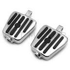 Chrome Rubber Footpegs for Suzuki Boulevard Intruder S83 VS1400 VZ800 (1997–2004)