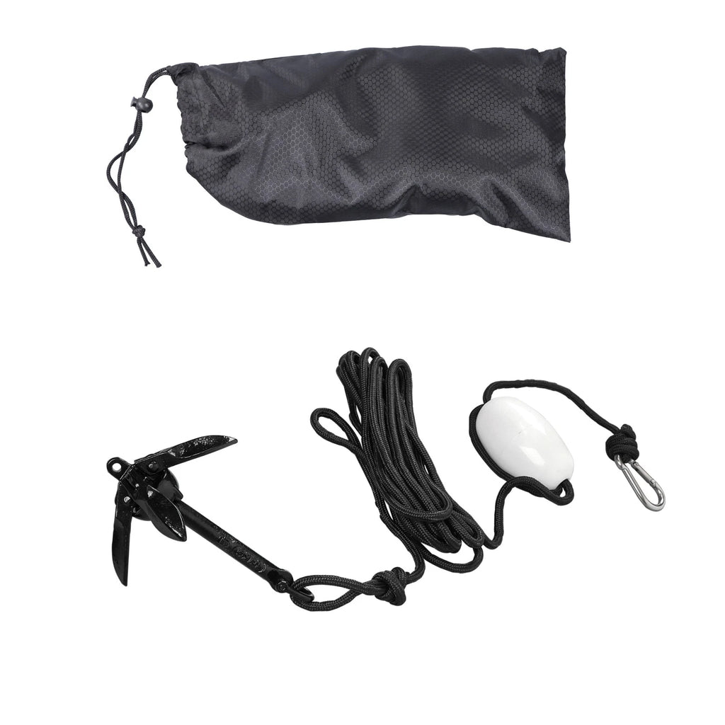 Folding Anchor Set for Grapnel Boat Marine Kayak (0.7KG)