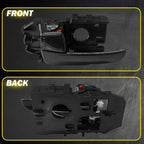 Rear Left Interior Door Handle Black for Hyundai Elantra Hatchback (2001–2006)