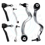 6X Front Lower Control Arm Outer Tie Rod for BMW 745Li 750Li (2002–2005)