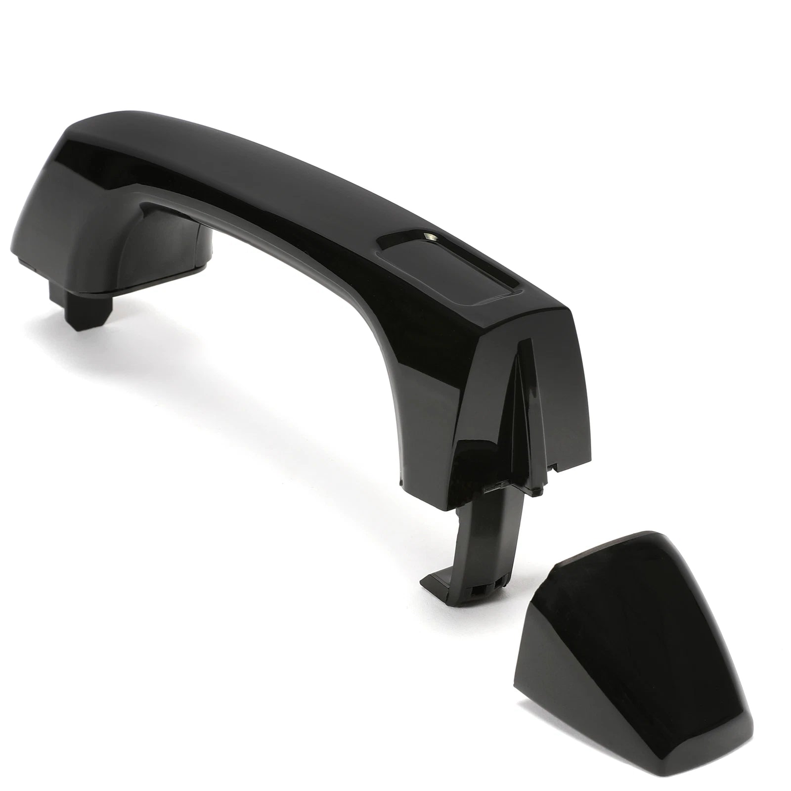 Exterior Door Handle Set of 4 for Hummer H3 H3T (2006–2010) Gloss Black