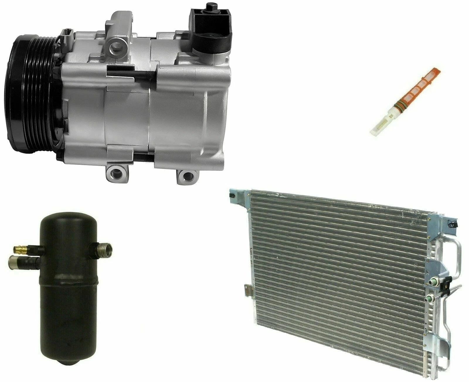 A/C Compressor Kit With Condenser for Mercury Grand Marquis (1995–1997)