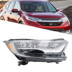 LED Headlight Assembly for Honda CR-V (2017–2022) Right Side Chrome Clear