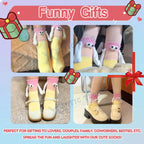 Yellow Holding Hands Socks for Universal (-)