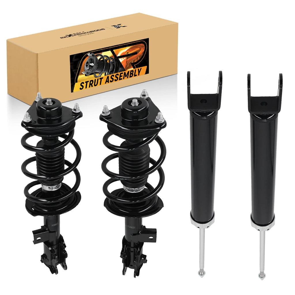 Set of 4 Complete Struts for Hyundai Sonata (2011–2014) Kia Optima (2011–2015)