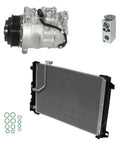 A/C Compressor Kit With Condenser for Mercedes SLK55 AMG (2016–2016)